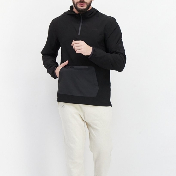 Skora Running Pullover Black Jacket Size S - Picture 3 of 10